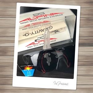 Vintage Alpina Opus IV L Cycling Sunglasses